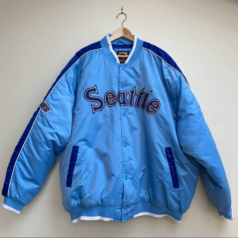 Seattle Blue Bomber Jacket